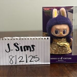 Pop Mart Purple Vinyl Plush Figure